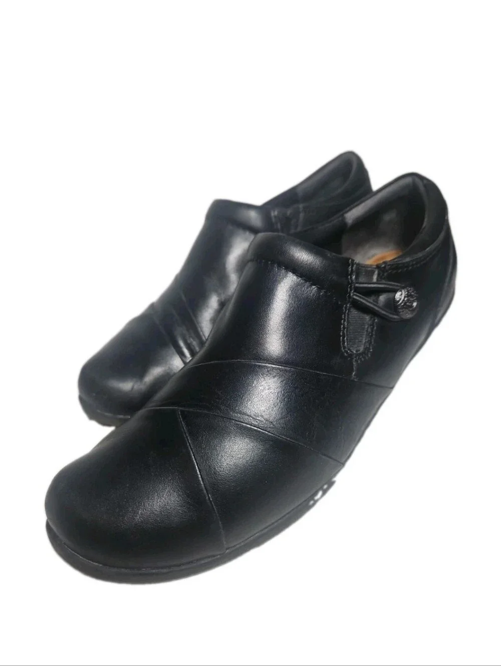 Clarks classic black